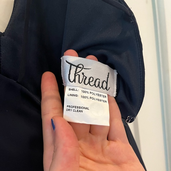 Thread Crossback Bridesmaids Dress - Picture 3 of 6